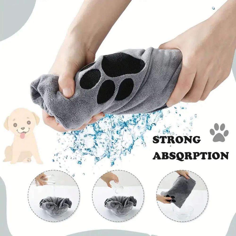 Microfiber Quick-Dry Dog Towel - Trivares