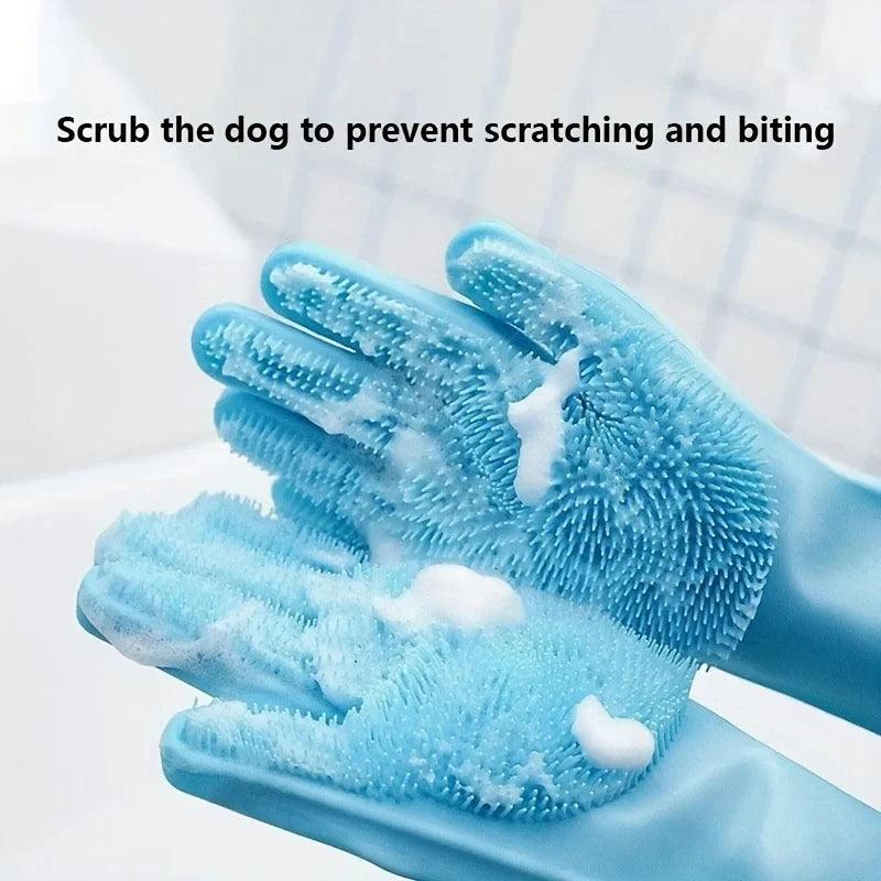 Cleaning Bath Gloves - Trivares